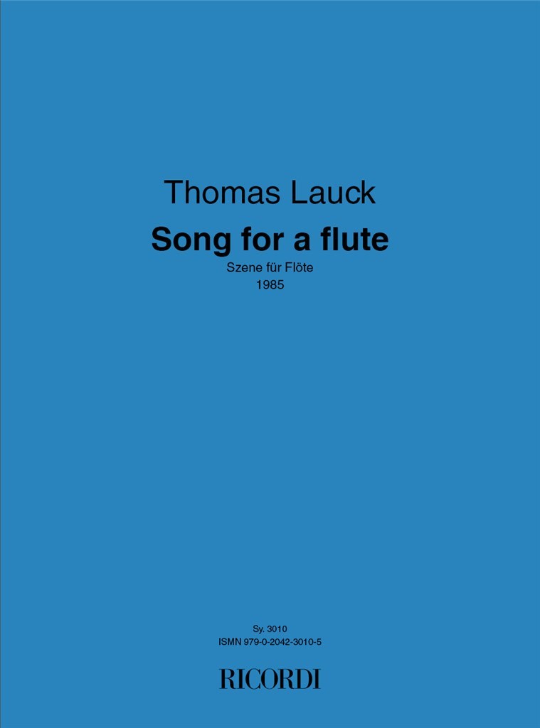 Song for a flute